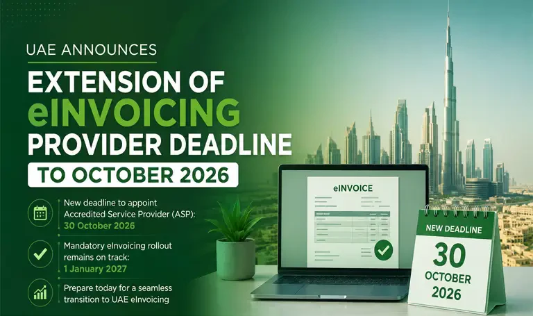 UAE announces extension of eInvoicing provider deadline to 30 October 2026