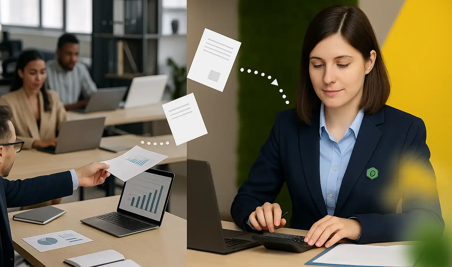 UAE SME outsourcing accounting: documents handed over to an outsourced accountant