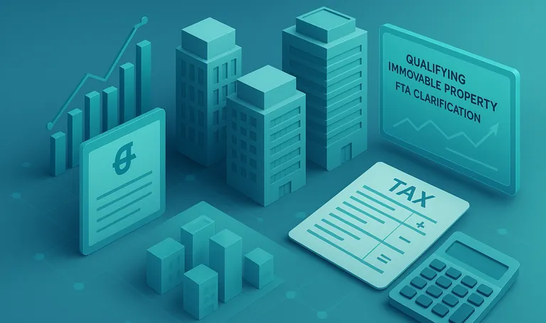 Valuation Method for Qualifying Immovable Property Disposal 