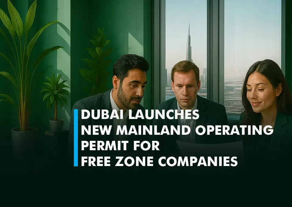 Free Zone Mainland Operating Permit
