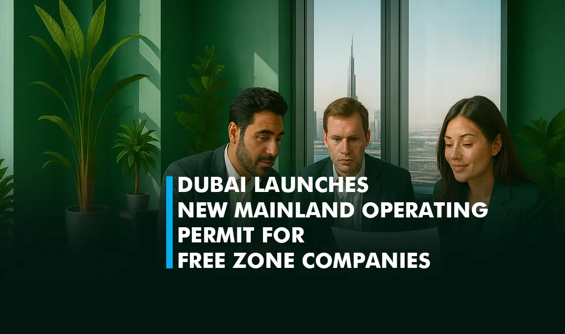 Free Zone Mainland Operating Permit